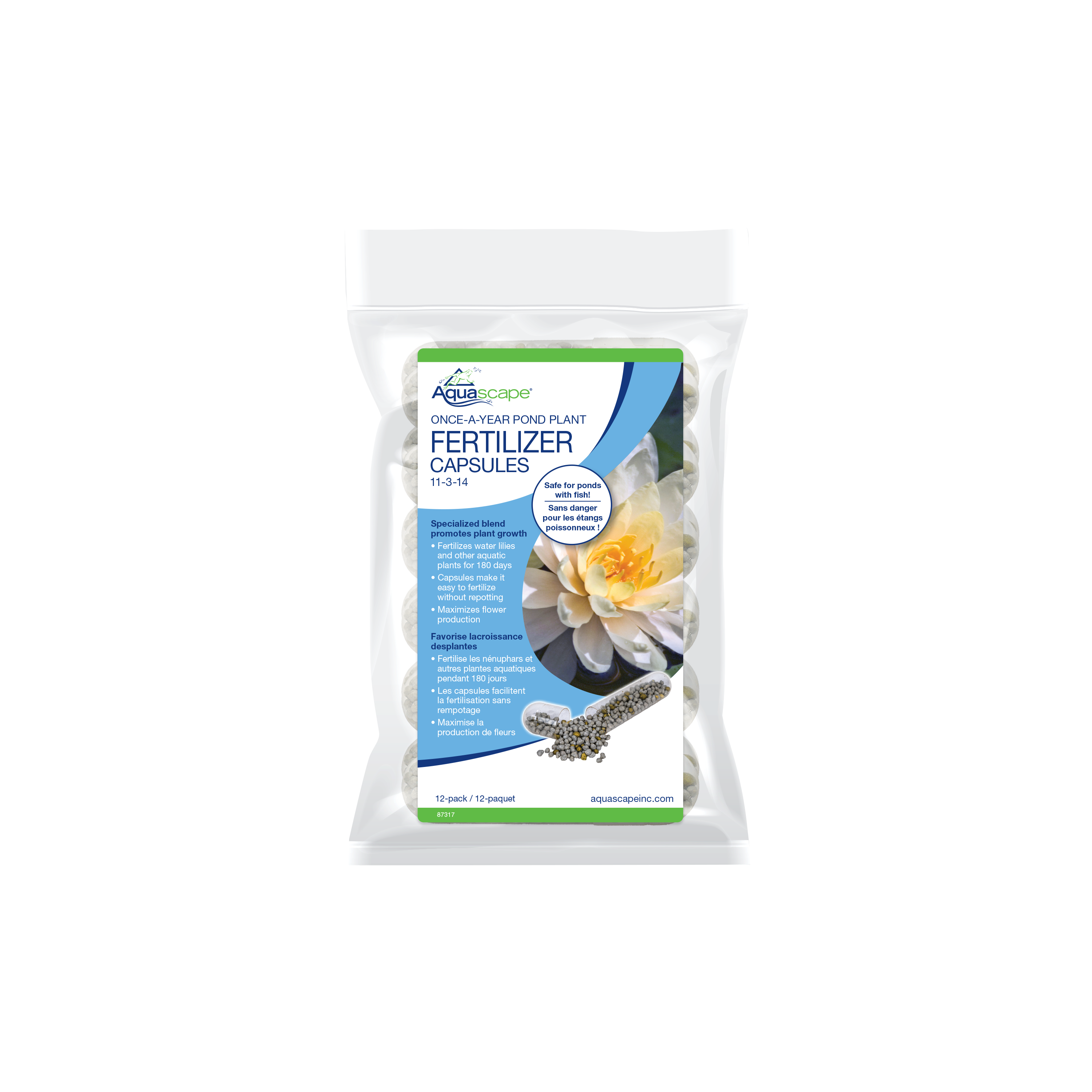 12pk Once A Year Pond Plant Fertilizer Capsules